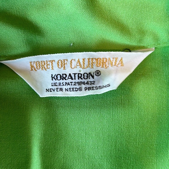 Vintage Koret of California Bright Green Garden Jacket/Coat M/L - Picture 10 of 16